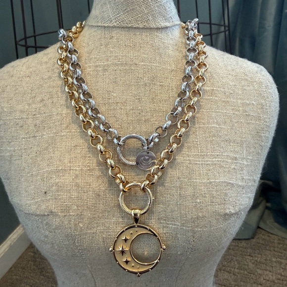 Jane Win Gilver Lariat Multi-Style Rolo Chain - Picture 7 of 7